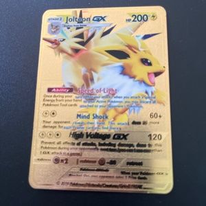 Pokémon card medal card
